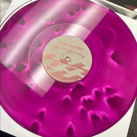Azar Lawrence - Shadow Dancing LP 2021 Tidal Waves Reissue 373/500 Purple Wax - Picture 8 of 8